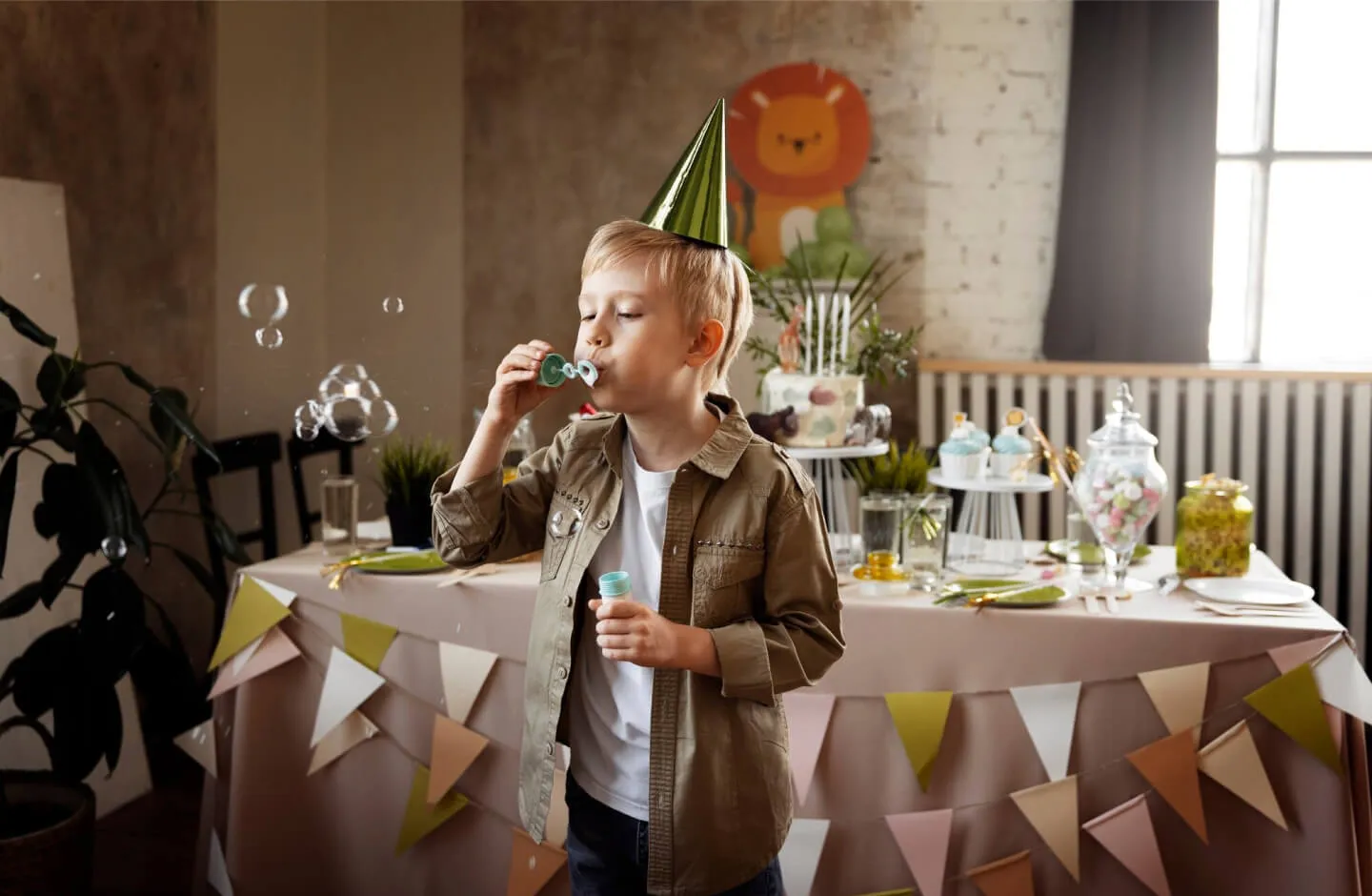 Ребенок на празднике
