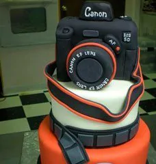 Торты в виде Фотоаппарата