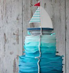 Торты в Морском стиле