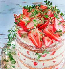 Торты с клубникой