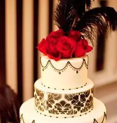 Свадебные торты в стиле Чикаго