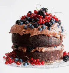 Коричневые торты