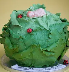 Торты в виде капусты