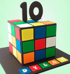 Торты Кубик Рубик