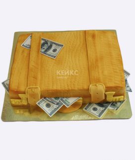 Чемодан с деньгами - ТОРТЫ, КАПКЕЙКИ, ПИРОЖНЫЕ, СЛАДОСТИ ИЗ МАСТИКИ - Страна Мам Торт с долларами
