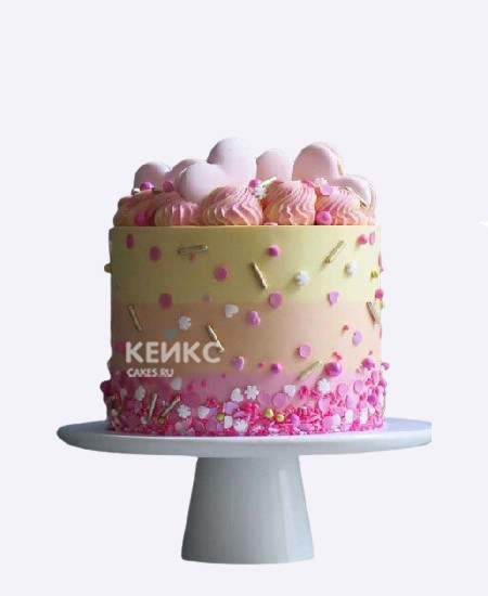 Недорогой красивый торт девочке на 9 лет Недорогой красивый торт девочке на 9 лет Фото
