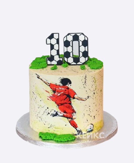 Торт мальчику на 10 лет с цифрой Торт мальчику на 10 лет с цифрой Фото