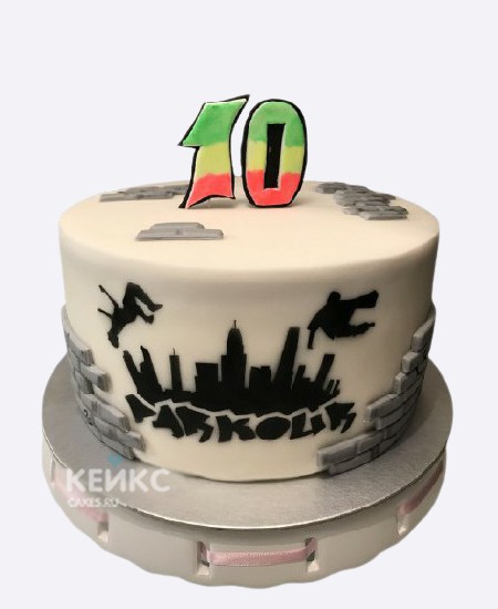 Торт мальчику скейтбордисту на 10 лет Торт мальчику скейтбордисту на 10 лет Фото