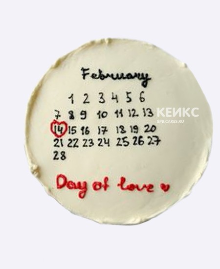 Бенто торт на 14 февраля Бенто торт на 14 февраля Фото