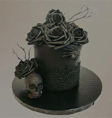 Торт с Черепами