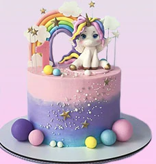 Торт с единорогом
