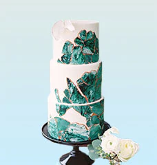 Торты на Изумрудную свадьбу (55 лет)