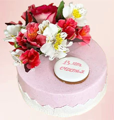 Торты на Кружевную свадьбу (13 лет)
