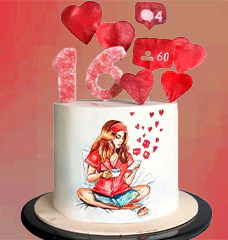 Торты на 16 лет