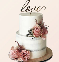 Свадебные торты по сезонам