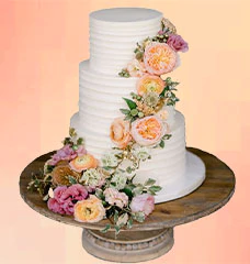 Весенние свадебные торты