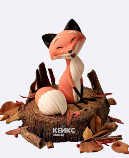 3D торт в виде лисы 3D торт в виде лисы Фото