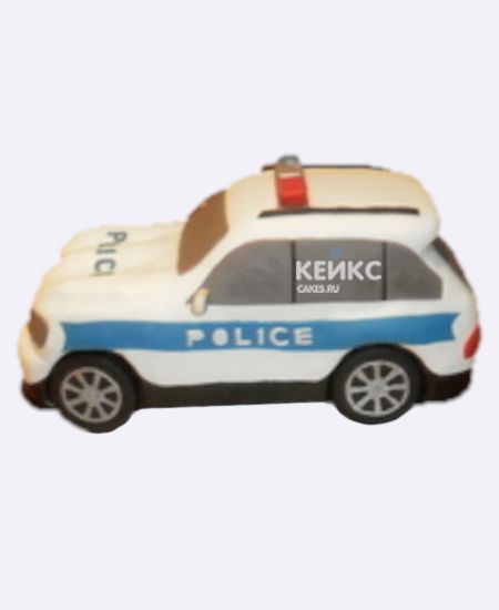 3D торт в виде полицейской машины 3D торт в виде полицейской машины Фото