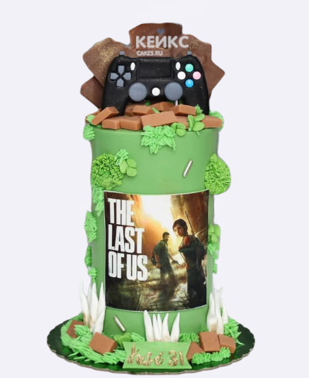 Торт в стиле игры The last of us Торт в стиле игры The last of us Фото