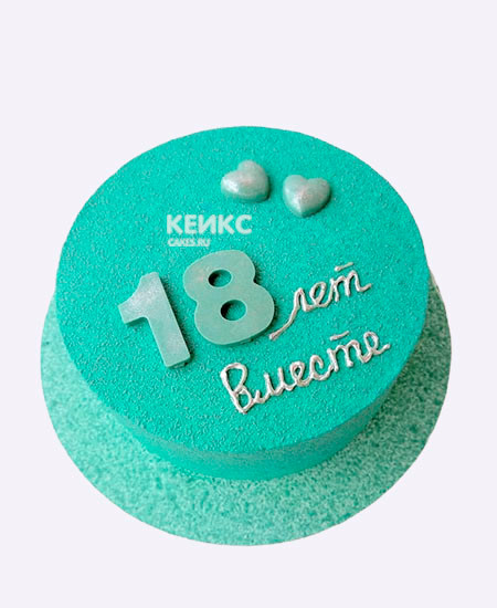 Велюровый торт на бирюзовую свадьбу Велюровый торт на бирюзовую свадьбу Фото