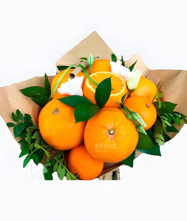 Букет из апельсинов 3 Фото