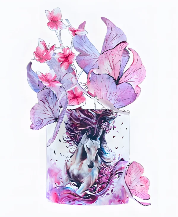 Торт Лепестковый вихрь Фото