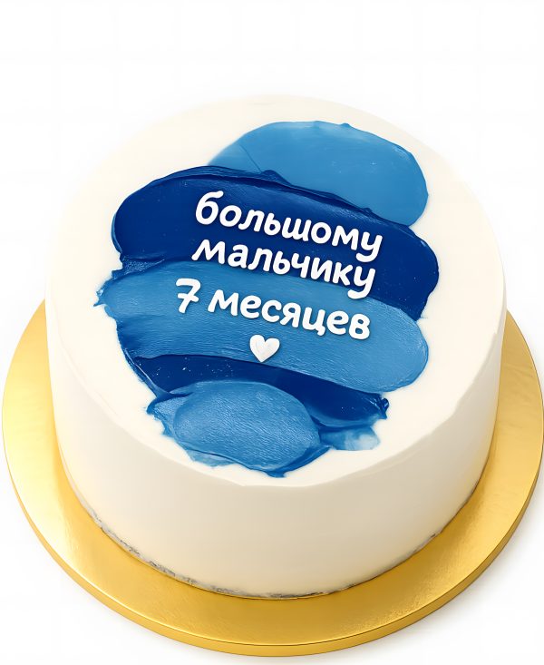 Бенто-торт на 7 месяцев Фото