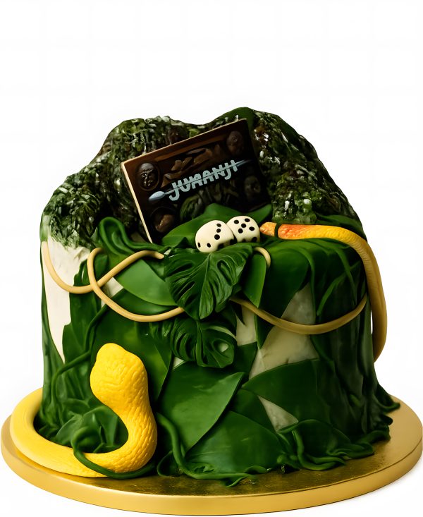 Нестандартный торт со змеями Фото