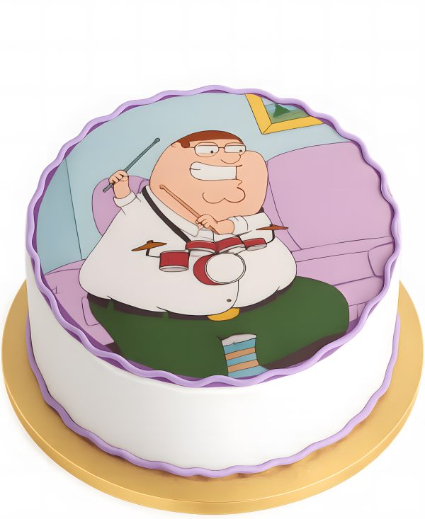 Торт с фотопечатью Питера Фото