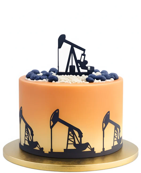 Торт для нефтяника Фото