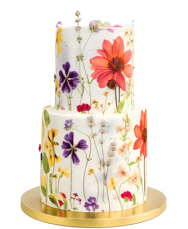 Торт Полевые цветы Фото