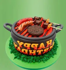 Торты Мангал с Шашлыком