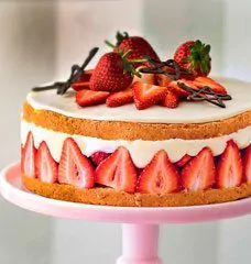Торты Фрезье с клубникой