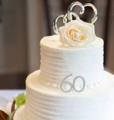 Торт на юбилей 60 лет женщине