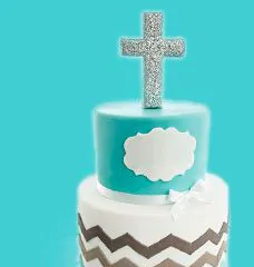 Торты на крестины мальчика