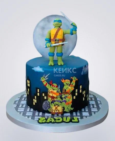 Торт Черепашки ниндзя 18 Фото