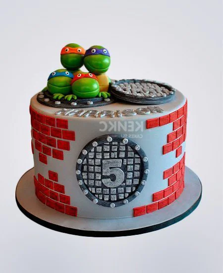 Торт Черепашки ниндзя 21 Фото