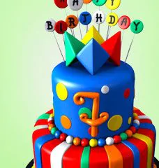 Торты на 7 лет
