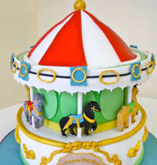 Торты с каруселью