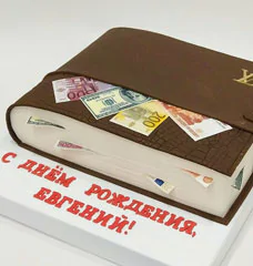 Торты Кошелек с Деньгами