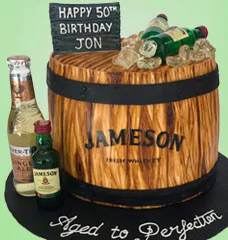 Торты с Бутылкой Виски