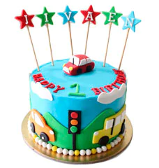 Торты с машинками