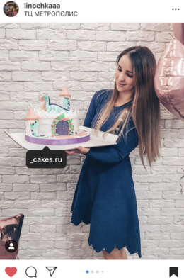 Отзыв о торте из Инстаграм