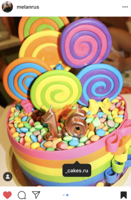 Отзыв о торте из Инстаграм