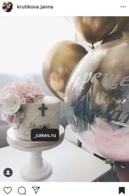 Отзыв о торте из Инстаграм