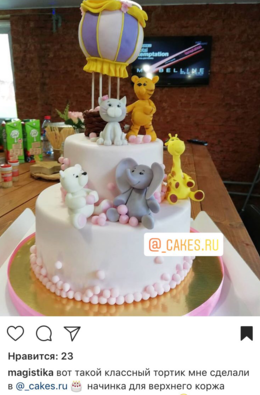 Отзыв о торте из Инстаграм