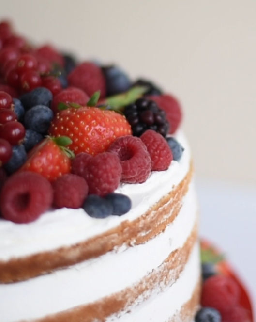 Видео торт для мамы без мастики