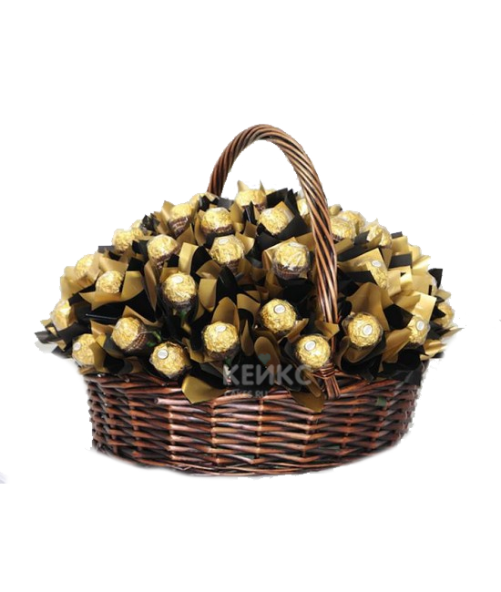 Корзина с конфетами 5 Фото