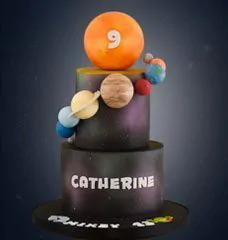 Торты с планетами