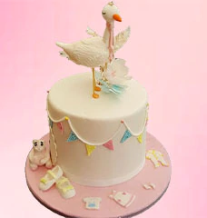 Торты с аистом